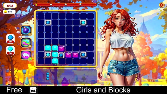Cute Anime Girls Solve Puzzles While Seductively Teasing You