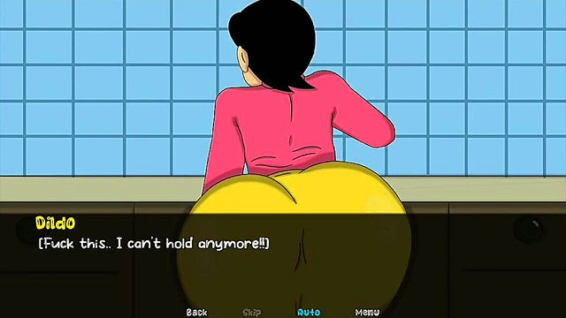 Horny MILF Cartoon Character Fucks Dick Hard In steamy Hentai Scene