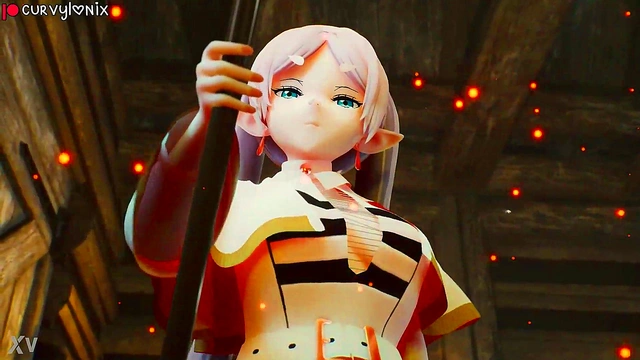 3D Elf Boobs Expand With Magic Spells In New Gen RPG Hentai Animations