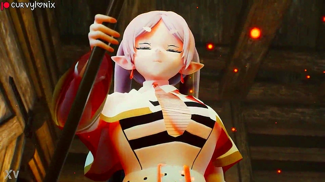 3D Elf Boobs Expand With Magic Spells In New Gen RPG Hentai Animations