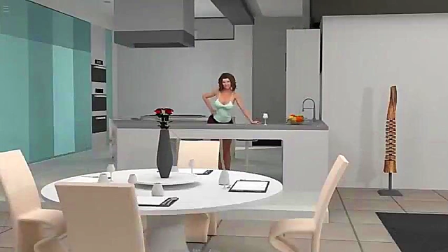 Sexy 3D Anime Legs Seduce You in VatosGames’ Away From Home Episode