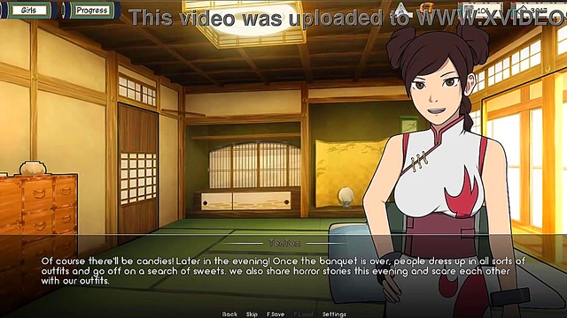 Halloween Naruto Kunoichi Trains for Sexy Fun in 3D Anime Action