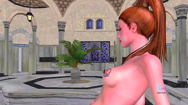 Erotic 3D Anime Tale – Sensual Encounter With A Submissive Maiden