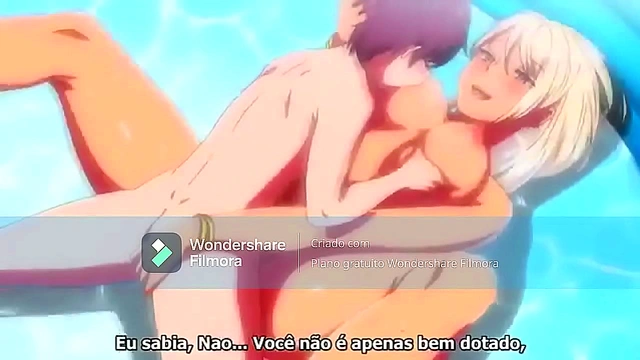 Huge Boobed Hentai Babe Gets Pounded Hard For Juicy Creampie