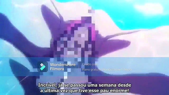 Huge Boobed Hentai Babe Gets Pounded Hard For Juicy Creampie