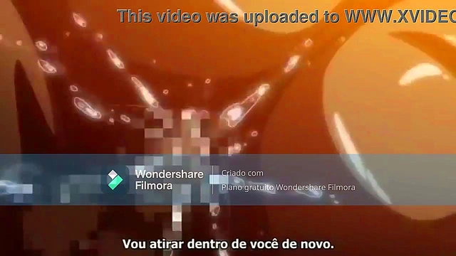 Huge Boobed Hentai Babe Gets Pounded Hard For Juicy Creampie