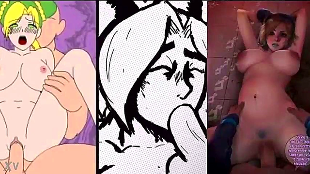 Jojo’s Jolyne Cujoh Compilation – Rule 34 Hentai Action-packed Scenes