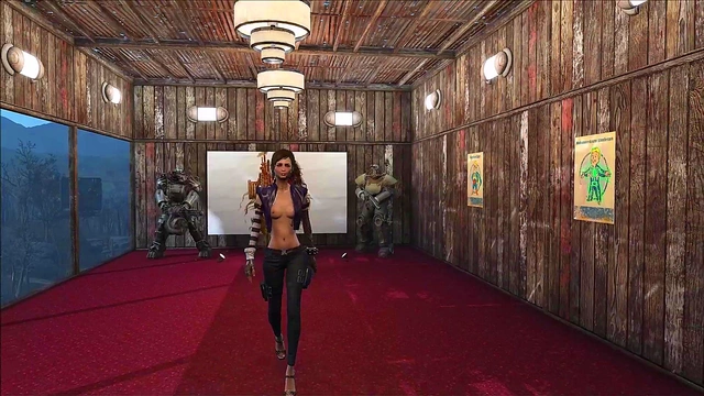 Cute Brunette in Fallout 4 Fashion Shows Off Sexy Anime Style