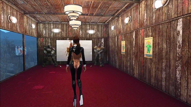 Cute Brunette in Fallout 4 Fashion Shows Off Sexy Anime Style