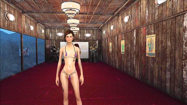 Cute Brunette in Fallout 4 Fashion Shows Off Sexy Anime Style