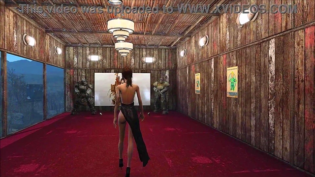Cute Brunette in Fallout 4 Fashion Shows Off Sexy Anime Style