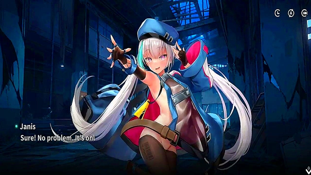 Horny Janis from Hentai Game Gets Pleasured in steamy 8-minute Scene