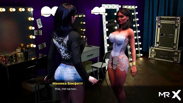 Boss Girl Dominates Submissive Babe in Fashion Business Hentai Game