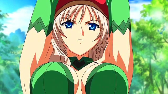Horny Elf Trains Nipples In Alleyne's Queen's Blade Anime Adventure