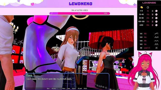 Busty VTuber Elf Masturbates Publicly With Vibrator for Multiple Orgasms & Creampie