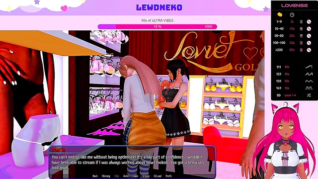 Busty VTuber Elf Masturbates Publicly With Vibrator for Multiple Orgasms & Creampie