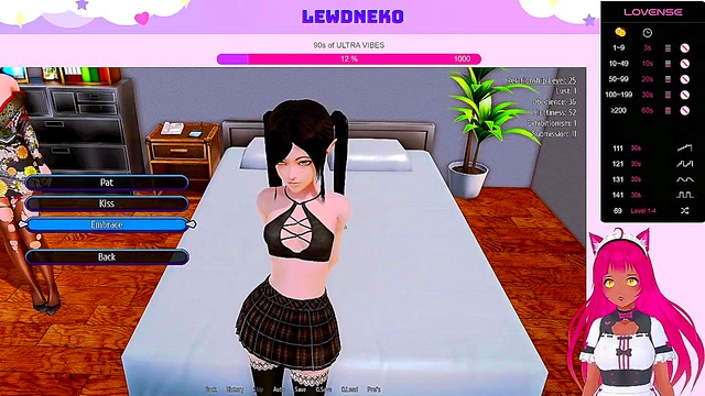 Busty VTuber Elf Masturbates Publicly With Vibrator for Multiple Orgasms & Creampie