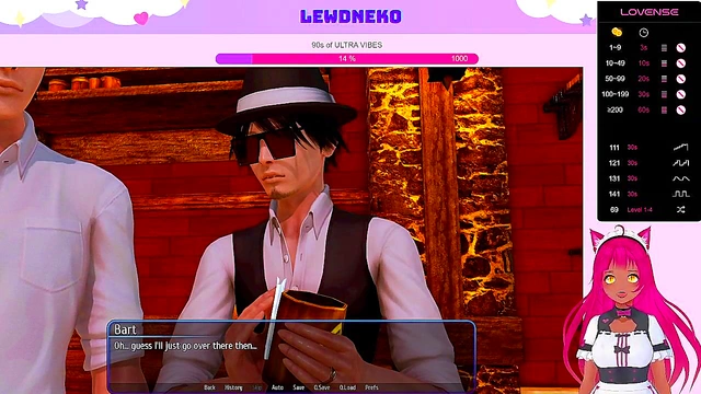 Busty VTuber Elf Masturbates Publicly With Vibrator for Multiple Orgasms & Creampie