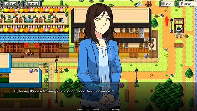 Kunoichi Craves BigDick Action In Naruto Hentai Visual Novel Scene