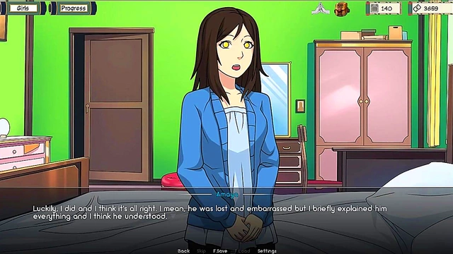 Kunoichi Craves BigDick Action In Naruto Hentai Visual Novel Scene