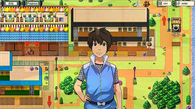 Kunoichi Craves BigDick Action In Naruto Hentai Visual Novel Scene