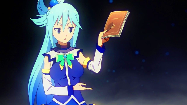 KonoSuba Anime Chick Gets Fucked While Enjoying Food In Hot Hentai Scene