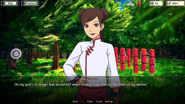 Sex With Ten Ten In Naruto's 3D Hentai Anime Forest Adventure