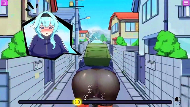 Busty Delivery Worker Gets Exposed for Outdoor Hentai Fun With Sex Toys