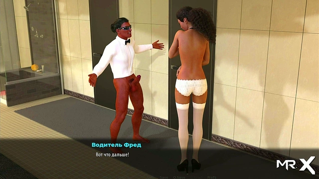 Sexy 3D Maid Strips Off Her Outfit for Busty Teen Fantasy Fun