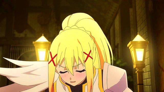 Konosuba Anime Couple Engage in Steamy Hentai Action Scene