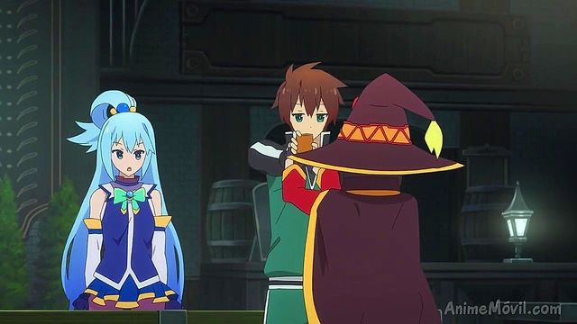 Konosuba Anime Couple Engage in Steamy Hentai Action Scene