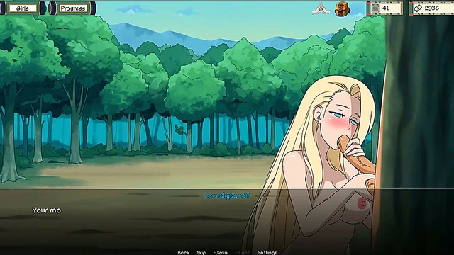 Kunoichi Gives Mind-Blowing Blowjob In Naruto Anime Adventure