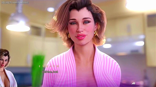 Caught Stepmom Masturbating, Teen Craves Her Busty Anime Body for 3D Sex Fun