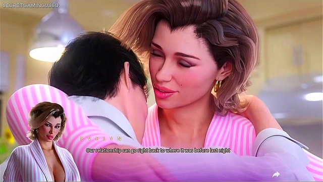 Caught Stepmom Masturbating, Teen Craves Her Busty Anime Body for 3D Sex Fun