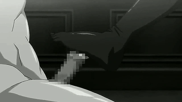 Horny Anime Chick Gives Sensual Foot Job To Lucky Guy