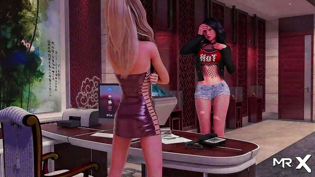 Horny Fashionista Enjoys Intense Anal Sex By The Pool In 3D Hentai Anime