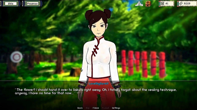 Horny Hinata Gives Seductive Boobjob In Naruto Kunoichi Trainer Anime