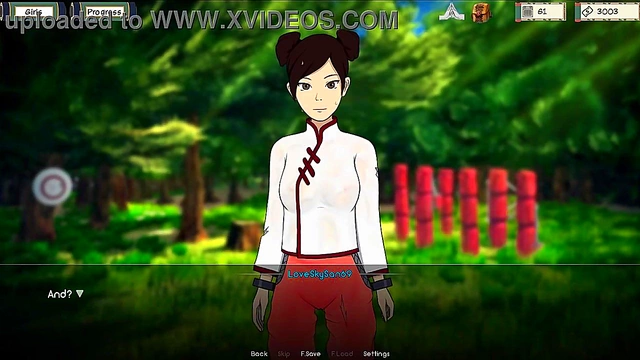 Horny Hinata Gives Seductive Boobjob In Naruto Kunoichi Trainer Anime