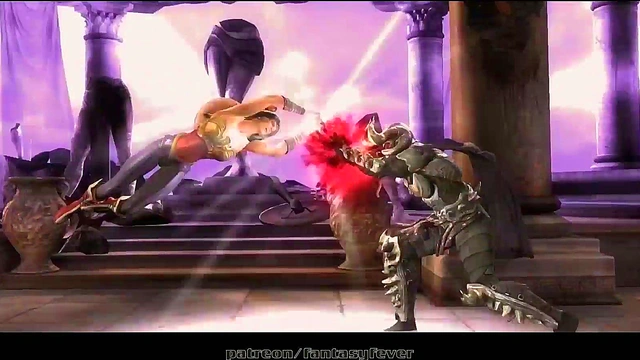 Wonder Woman Rides Ares' Big Dick In Hardcore 3D BDSM Anime Action