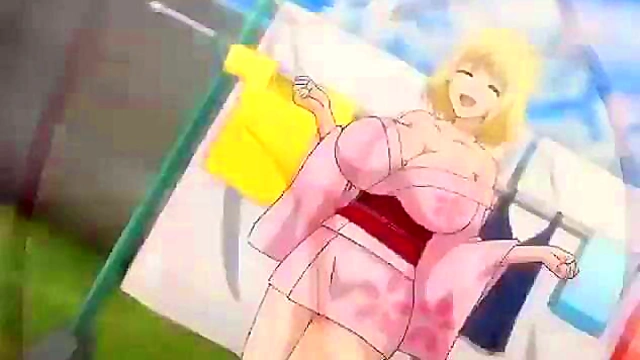Big-Titted Anime Babe Seduces You With Ecchi Action And Hentai Fun