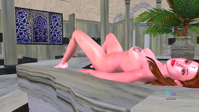 Tamil Anime Couple Enjoy Intense 3D Sexual Pleasure With Sweet Seduction