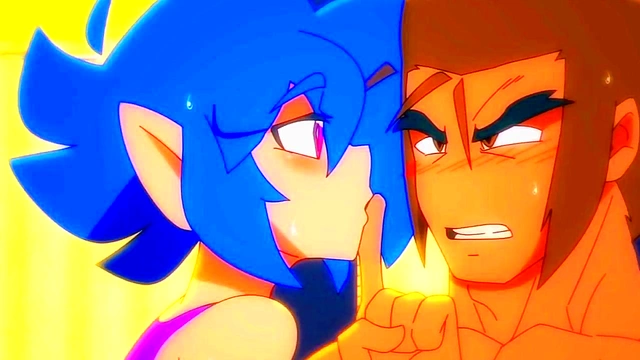 Horny Emi Meets Muscular Jaco At The Gym For Rough Anime Sex