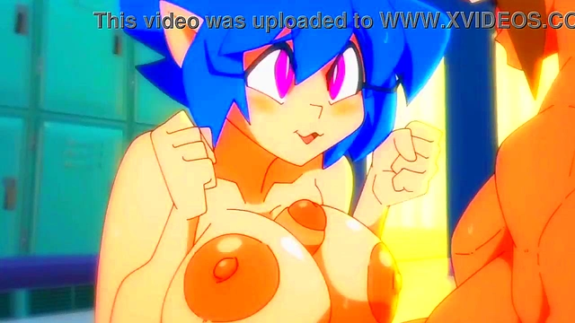 Horny Emi Meets Muscular Jaco At The Gym For Rough Anime Sex