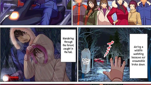 Perverted Family Surprises Girlfriend With Wild Hentai Orgy & Anal Fun