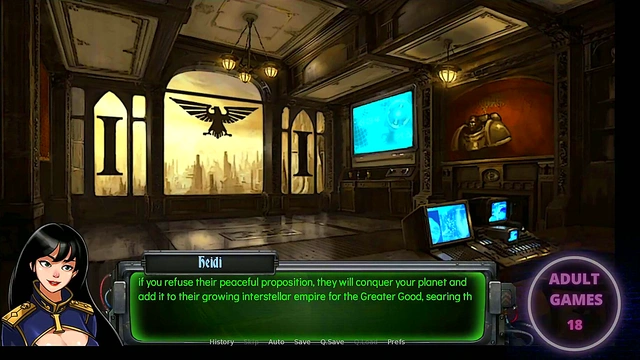 Busty Warhammer 40k Inquisitor Trains New Recruits With Hot Animated Hentai Action