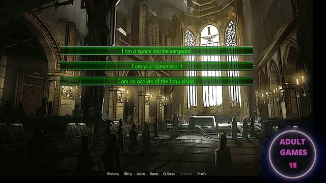 Busty Warhammer 40k Inquisitor Trains New Recruits With Hot Animated Hentai Action