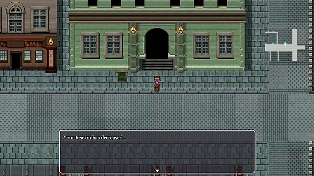 Cute Small-Titted Detective Girl Goes Topless for Steam City Men's Pleasure