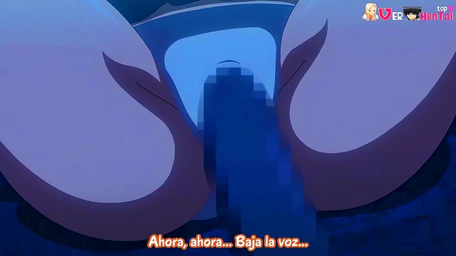 Cute Busty Anime Chick Shows Off Her Massive Tits In Hot Hentai Action