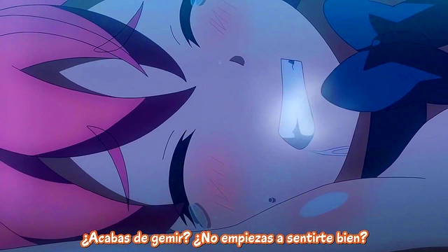 Cute Busty Anime Chick Shows Off Her Massive Tits In Hot Hentai Action