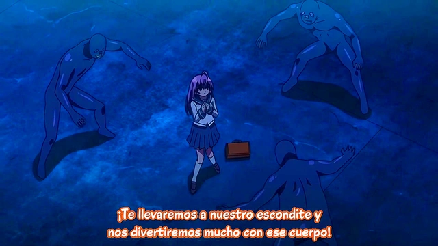 Cute Busty Anime Chick Shows Off Her Massive Tits In Hot Hentai Action